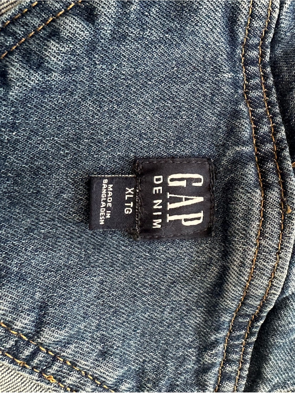 GAP Blue Denim Women's Overalls Dress - Picture 2 of 4
